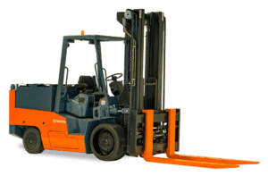 High-Capacity Electric Cushion Forklift