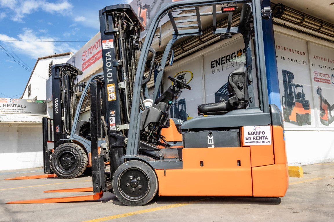 Renta de Montacargas Toyota con Plazos Flexibles Desde un Solo Día