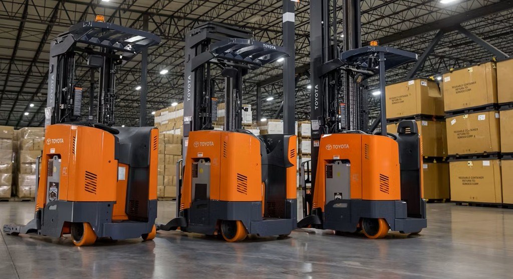 Reach Truck o Montacargas Contrabalanceado: Cómo Elegir para Pasillos Angostos